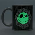Miniatyrbild 3 av 4: Mugg - The Nightmare Before Christmas - Glow in the Dark - Svart - Keramik