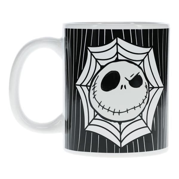Mugg - The Nightmare Before Christmas - Glow in the Dark - Svart - Keramik