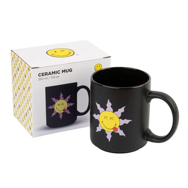 Mugg Smiley Kuriösa Serier Noir