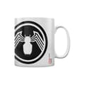 Miniatyrbild 3 av 3: Mugg - Marvel - Venom - Symbiote Symbol - Vit - Porslin/Ceramik/Granit