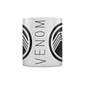 Miniatyrbild 2 av 3: Mugg - Marvel - Venom - Symbiote Symbol - Vit - Porslin/Ceramik/Granit