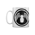 Miniatyrbild 1 av 3: Mugg - Marvel - Venom - Symbiote Symbol - Vit - Porslin/Ceramik/Granit