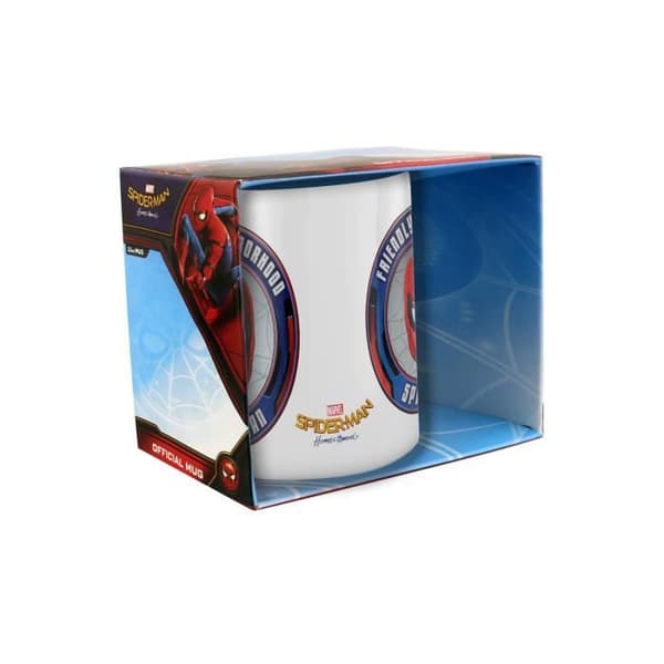 Spiderman Tasse i låda Spider-Man Homecoming Friendly vit