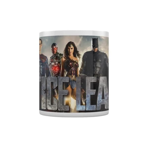 Tasse - DC COMICS - Justice League of America - Vit - Keramik - Cylindrisk