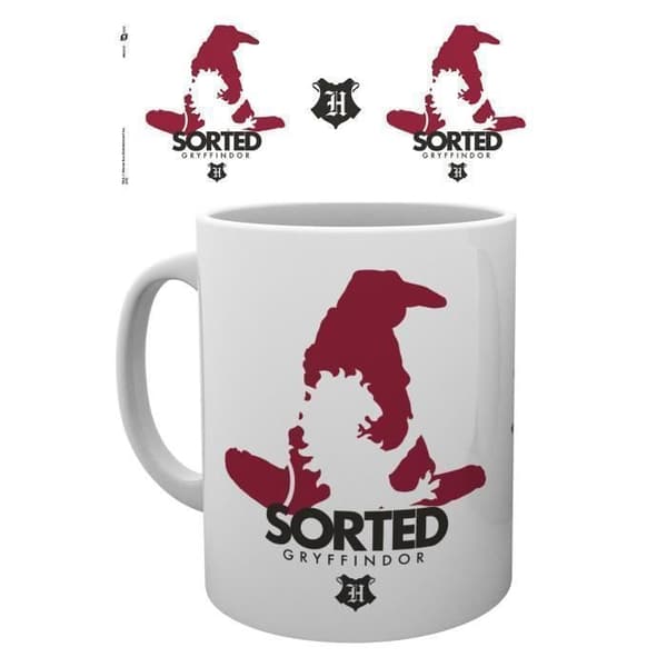 Harry Potter sorterad Gryffindor kaffemugg