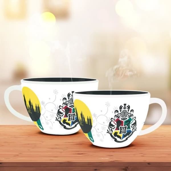 Maxi mugg Harry Potter Hogwarts slott och unika vapen