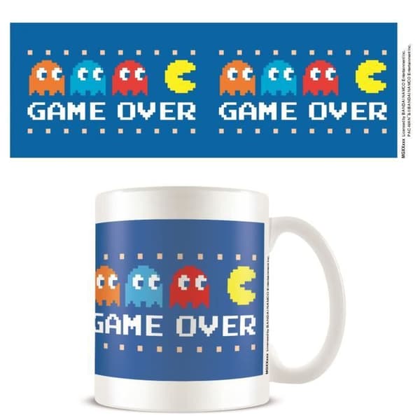 Mugg - PYRAMID INTERNATIONAL - Pac Man - Svart - Porslin/Ceramic/Grès - Vintage