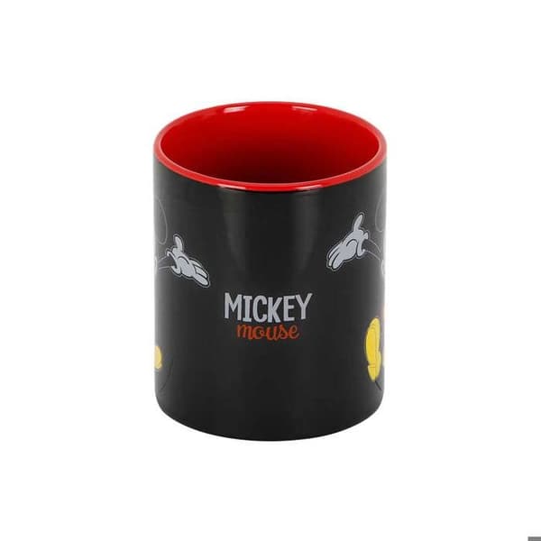Mugg - KARACTERMANIA - Mickey Mouse Ansikte - Svart - Keramik - Diskmaskinssäker