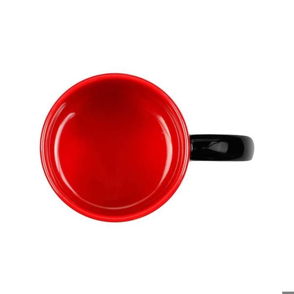 Mugg - KARACTERMANIA - Mickey Mouse Ansikte - Svart - Keramik - Diskmaskinssäker
