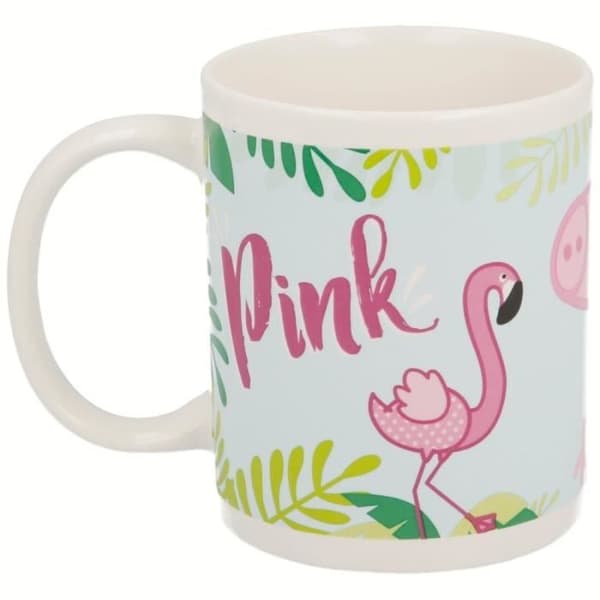 Mugg - Peppa Pig - Rosa y Verde - Keramik - 8x9,5 cm - 325 ml