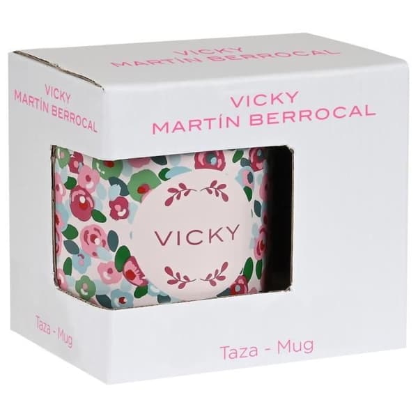 Mugg - Safta - VickyMB - Keramik - Flerfärgad - 35 ml - Diskmaskinskompatibel