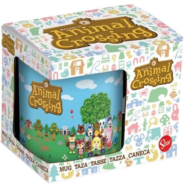 MUG ANIMAL CROSSING LOGGA