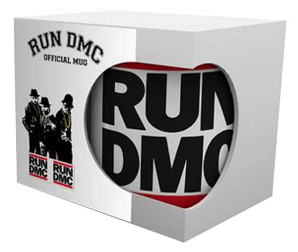 Run DMC Mug and Coaster Classic Band Logo Hip Hop Official Gift Set One Size