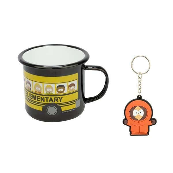 SOUTH PARK - PRESTOBOX - MUG + BLUE SKY NYCKELRING SP714798