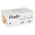 Pikkukuva 4 / 5: Tee- ja kahvikuppi Vivalto Z908-9/BHA6 Läpinäkyvä Lasi 270 ml (6 osaa)