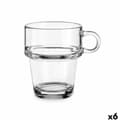 Pikkukuva 1 / 5: Tee- ja kahvikuppi Vivalto Z908-9/BHA6 Läpinäkyvä Lasi 270 ml (6 osaa)