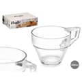 Miniatyrbild 3 av 5: Te- och kaffekopp Vivalto ZLQ02/BHA6 Transparent Glas 199 ml (6 antal)