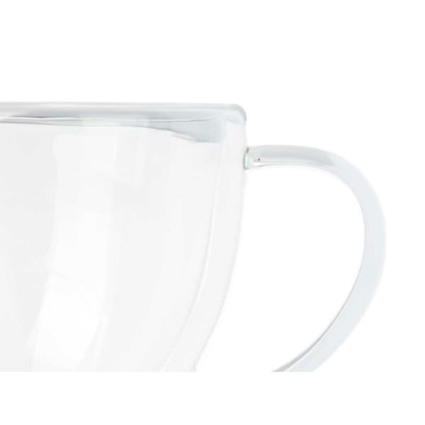 Tee- ja kahvikuppi Vivalto OCT-DG2397 Läpinäkyvä Borosilikaattilasi 140 ml (6 osaa)
