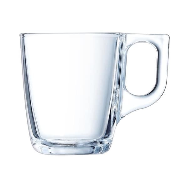 Härdat glaskopp - Arcoroc - Voluto - 9cl - Set om 6 - Tål diskmaskin