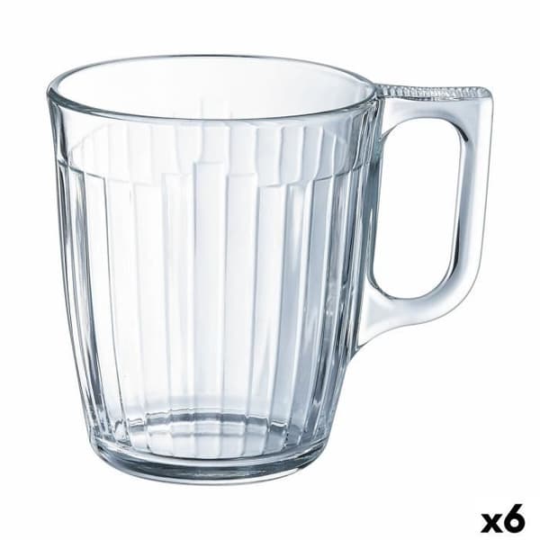 Mugg - Luminarc - Ny - 250 ml - Transparent - 6 Enheter - Glas