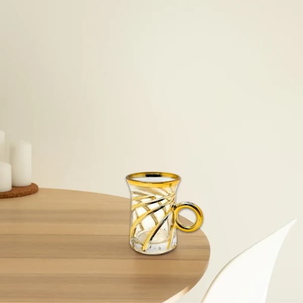Espressokoppar / Espressormuggar Glas - 6 st