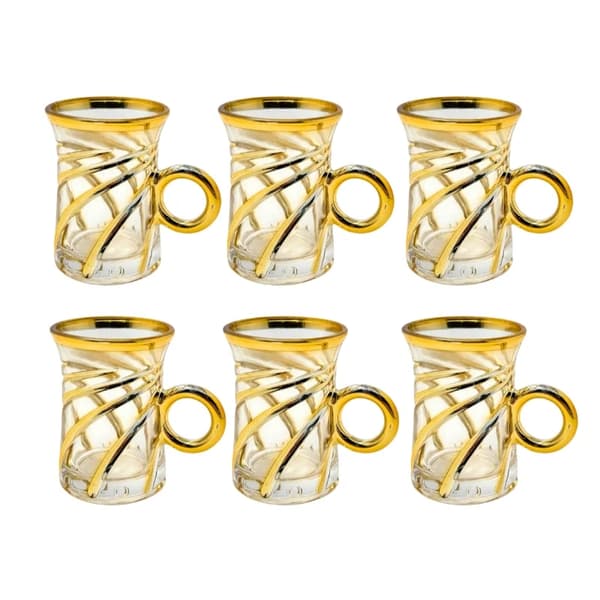 Espressokoppar / Espressormuggar Glas - 6 st