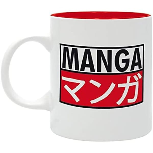 Mugg - DEN BRA GIFTMED - HÅLL KAM OCH LÄS MANGA - 320 ml - Keramik - Modern design