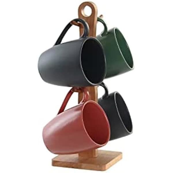 DKD Home Decor Set med 4 muggar, Estándar