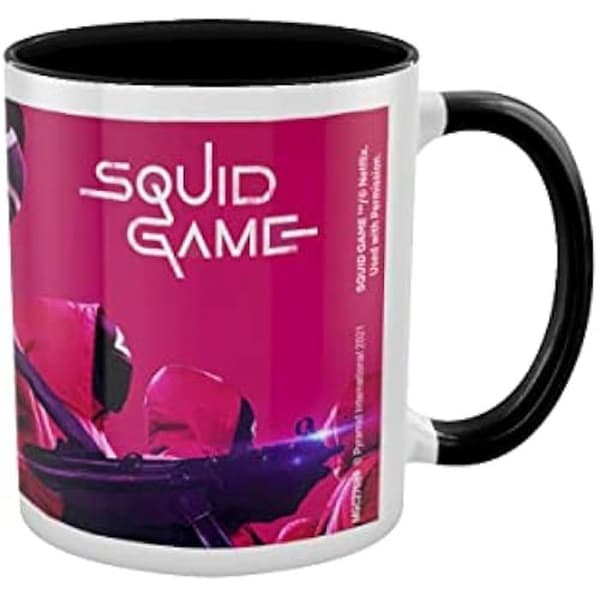 Mugg Squid Game - PYRAMID INTERNATIONAL - Bägare med färgad insida - Keramik - Nutida
