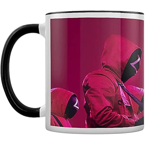 Mugg Squid Game - PYRAMID INTERNATIONAL - Bägare med färgad insida - Keramik - Nutida