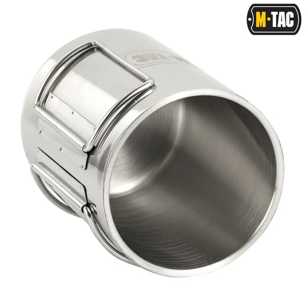 Termosmuki 450 ml, taitettava teräskahva