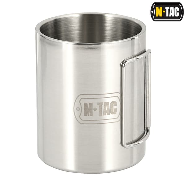 Termokrus 450 ml med foldbart stålhåndtag