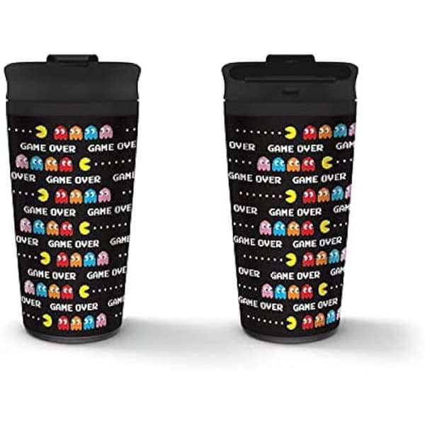 Resemuggar - PYRAMID INTERNATIONAL - Pac-Man - Isolerad - 473 ml - Design Game Over