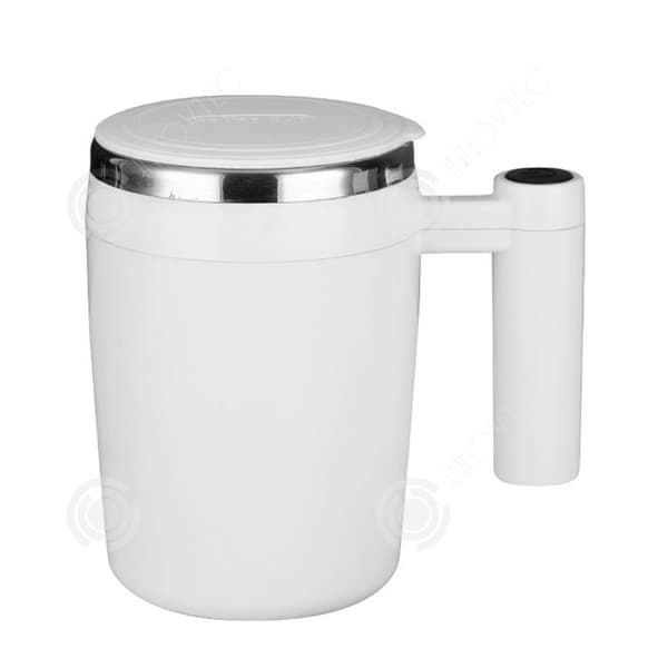 INN Kaffe mugg 400ml blandningskopp automatisk magnetisk rörande kaffe mugg i rostfritt stål daglig