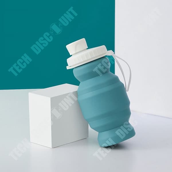 TD® Mini Folding Cup Silikonkopp Kaffekopp Expanderbar resekopp 320 ml Lämplig för Picnic Camping Green