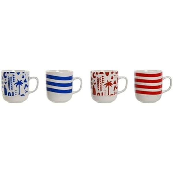 Mugg - HEM ESPRIT - Flerfärgad - Porslin - 380 ml - 4 enheter