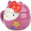 Miniatyrbild 2 av 2: 3D-mugg Hello Kitty - KONIX - 320 ml - Keramik - Rosa - Daruma-mönster