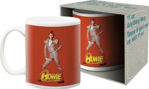Mug: David Bowie - Red 11Oz Boxed Mug