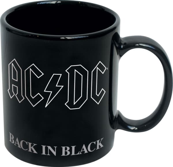 Mug: Ac/Dc - Back In Black 18Oz Black Mug