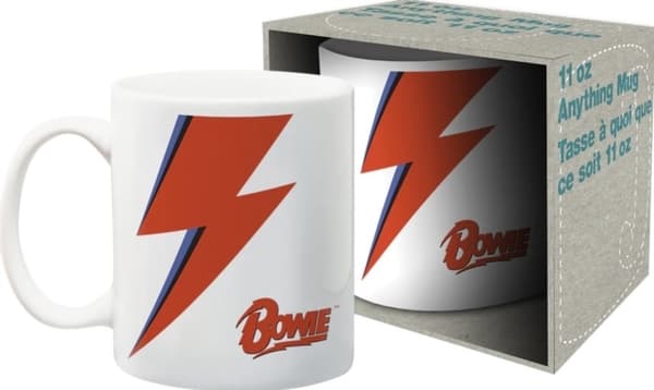 Mug: David Bowie - Logo 11Oz Boxed Mug