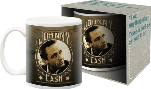 Mug: Johnny Cash - Sepia 11Oz Boxed Mug