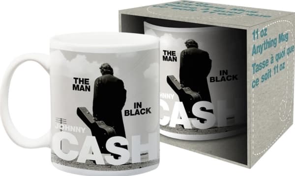 Mug: Johnny Cash - Man In Black 11Oz Boxed Mug