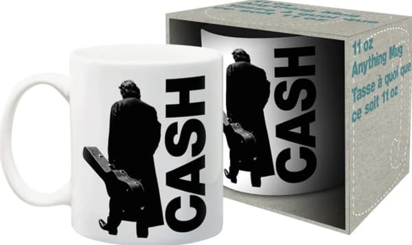 Mug: Johnny Cash - Bw 11Oz Boxed Mug