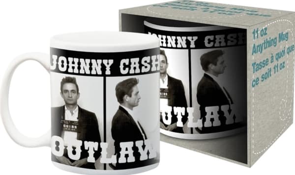 Mug: Johnny Cash - Outlaw 11Oz Boxed Mug