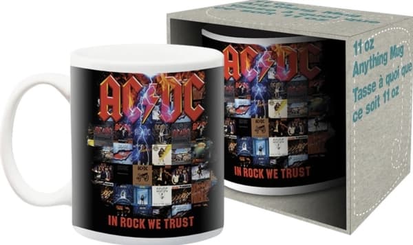 Mug: Ac/Dc - In Rock We Trust 11Oz Boxed Mug