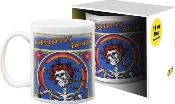 Mug: Grateful Dead - Skeleton And Roses 11Oz Boxed Mug