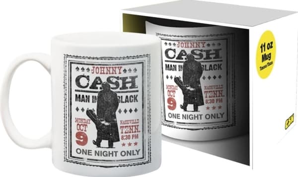 Mug: Johnny Cash - One Night Only 11Oz Boxed Mug