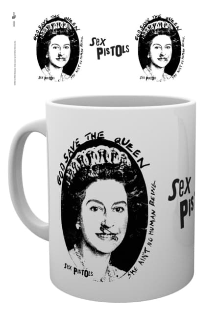 Mug: Sex Pistols - God Save The Queen Bw