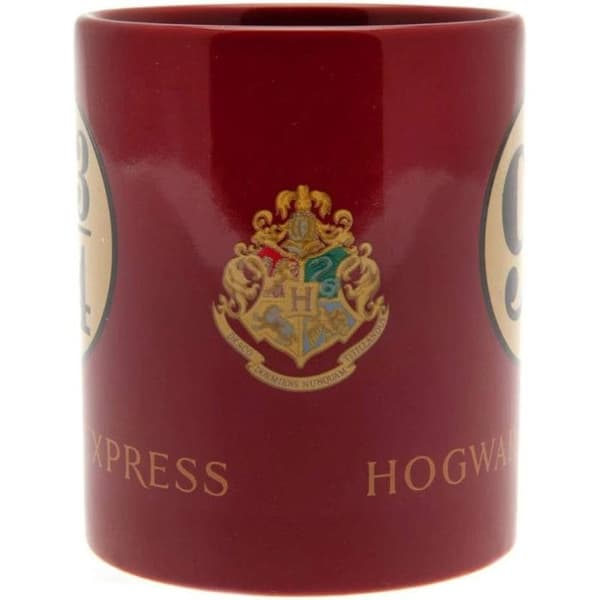 Harry Potter Mugg - Harry Potter - 315 ml - Plattform 9 3/4 - Röd - Cylindrisk
