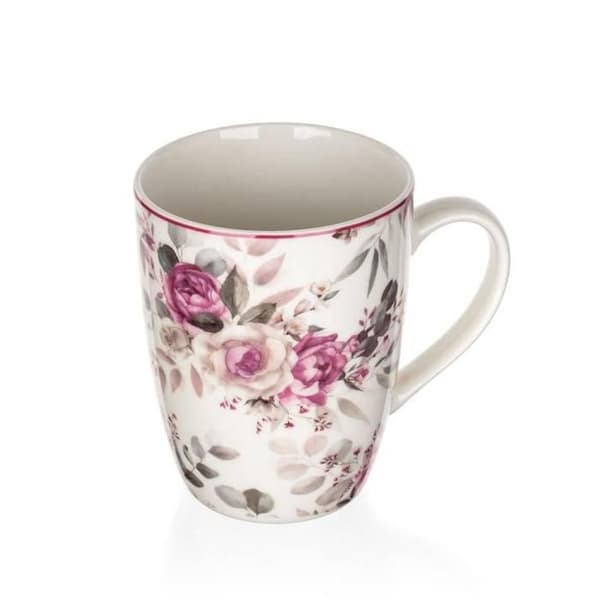 BANQUET Mugg ROSE 350 ml, 6 st